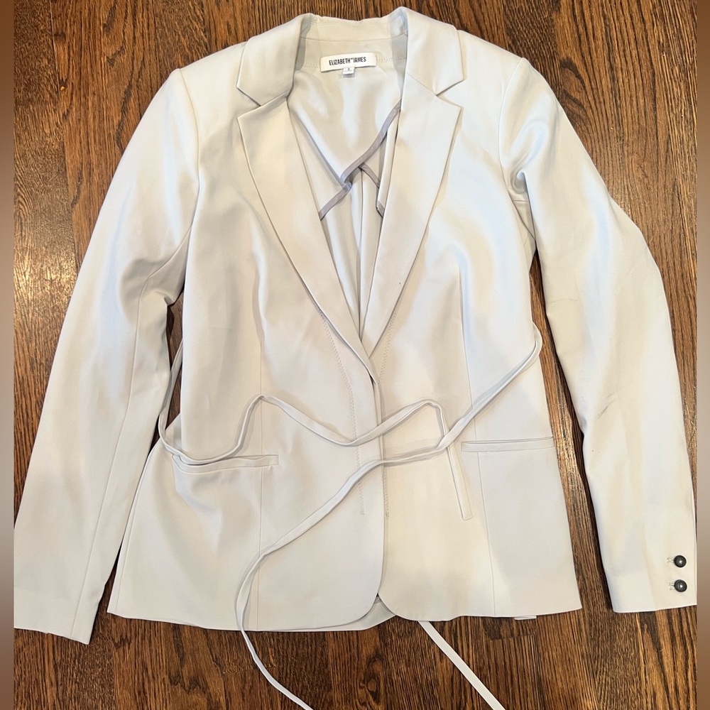 Elizabeth and James gray Blazer size 2